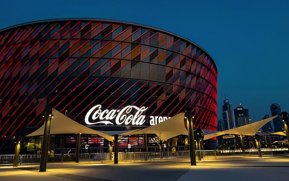 Coca Cola Arena, Dubai - SICO Inc.